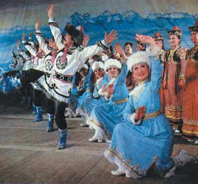 Бурятский танцевальный коллектив