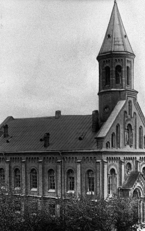 Эстонская церковь святого Иоанна  в начале ХХ века